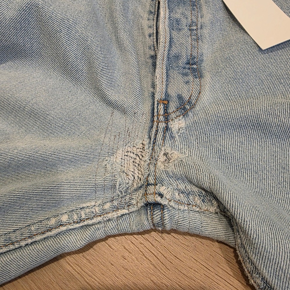 EB Denim Light Blue Straight Leg Jeans - Picture 11 of 15